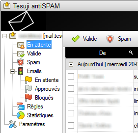 logiciel anti spam tesuji antispam filtre pourriel courrier
