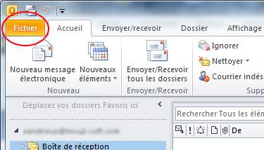 outlook anti spam logiciel filtre